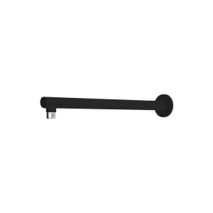 Twilight Round Straight Shower Arm Matte Black